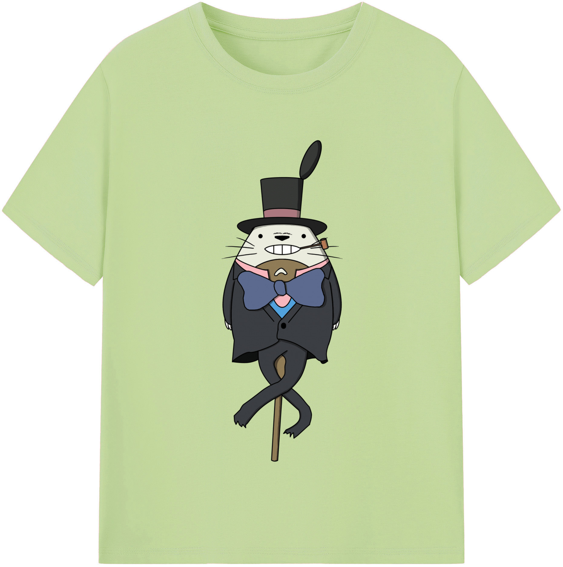 （画像用） となりのトトロ 草壁メイ 草壁サツキ My Neighbor Totoro Satsuki Kusakabe Mei Kusakabe 綿100％半袖Tシャツ（フロントプリント）